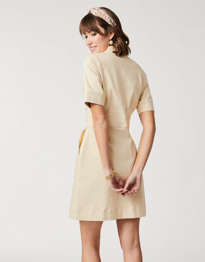 Nevie Denim Dress - Wheat