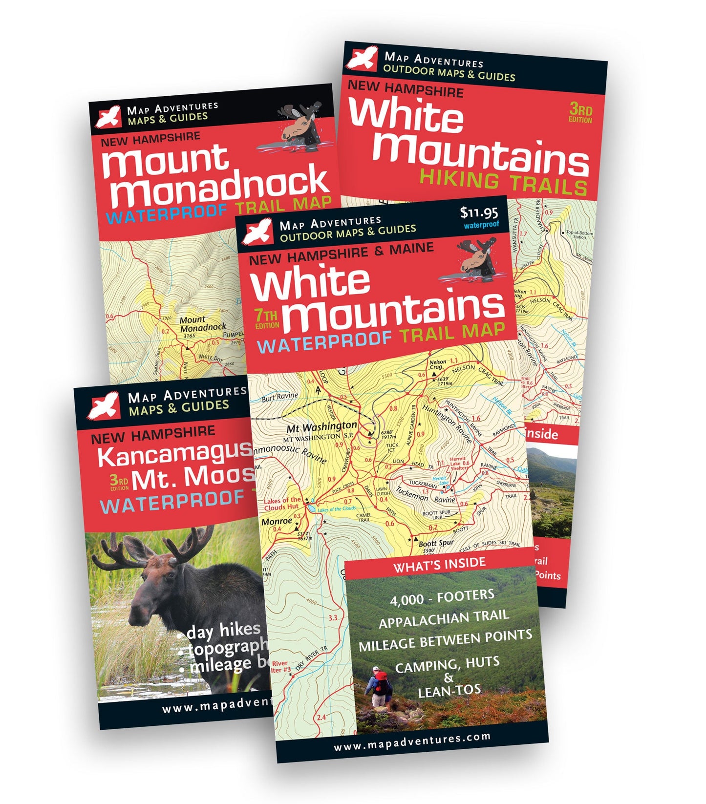 New Hampshire Map Bundle