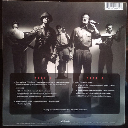 Somewhere With Devo (RED VINYL) | Mint (M) Mint (M)