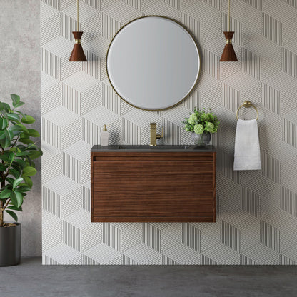 Mantova 35.4" Single Vanity Cabinet