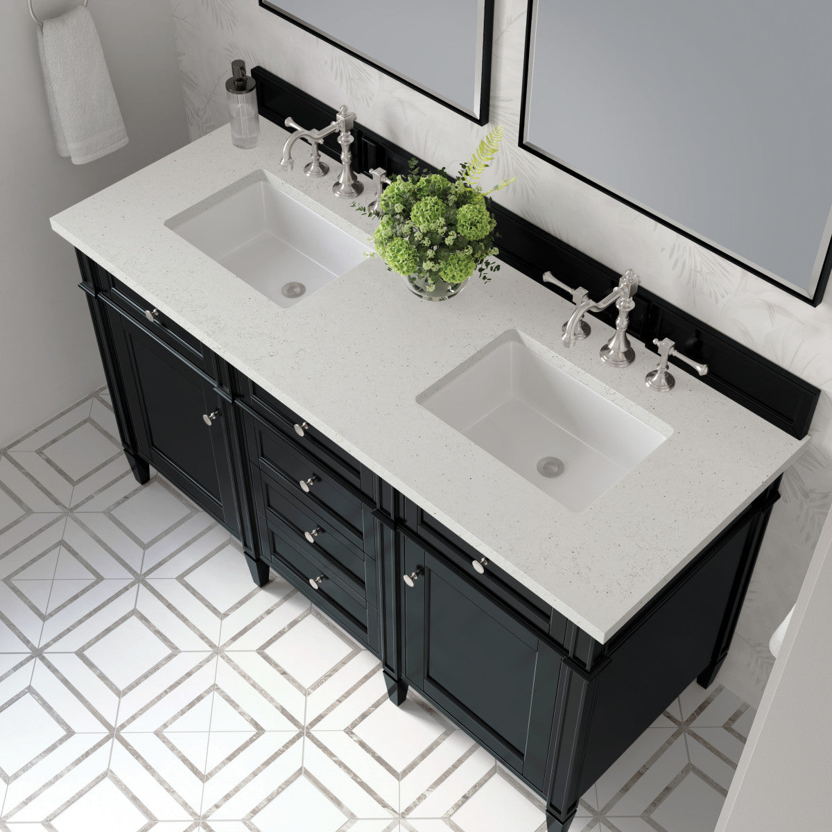 Brittany 60" Double Vanity Cabinet