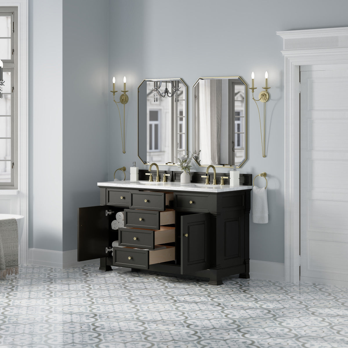 Brookfield 60" Double Vanity