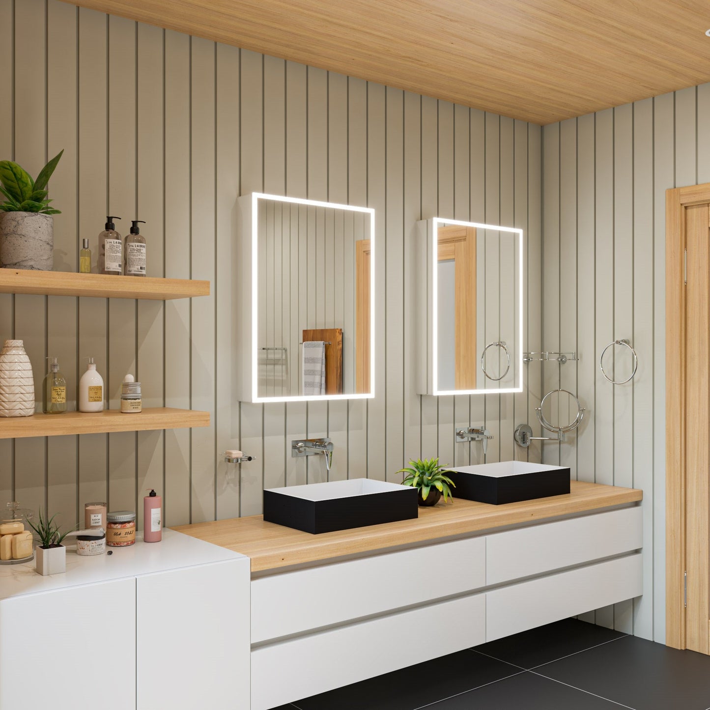 ALFI brand AB9508 6 Piece Matching Bathroom Accessory Set
