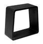 ALFI brand  ABST55BM Black Matte Solid Surface Resin Bathroom / Shower Stool