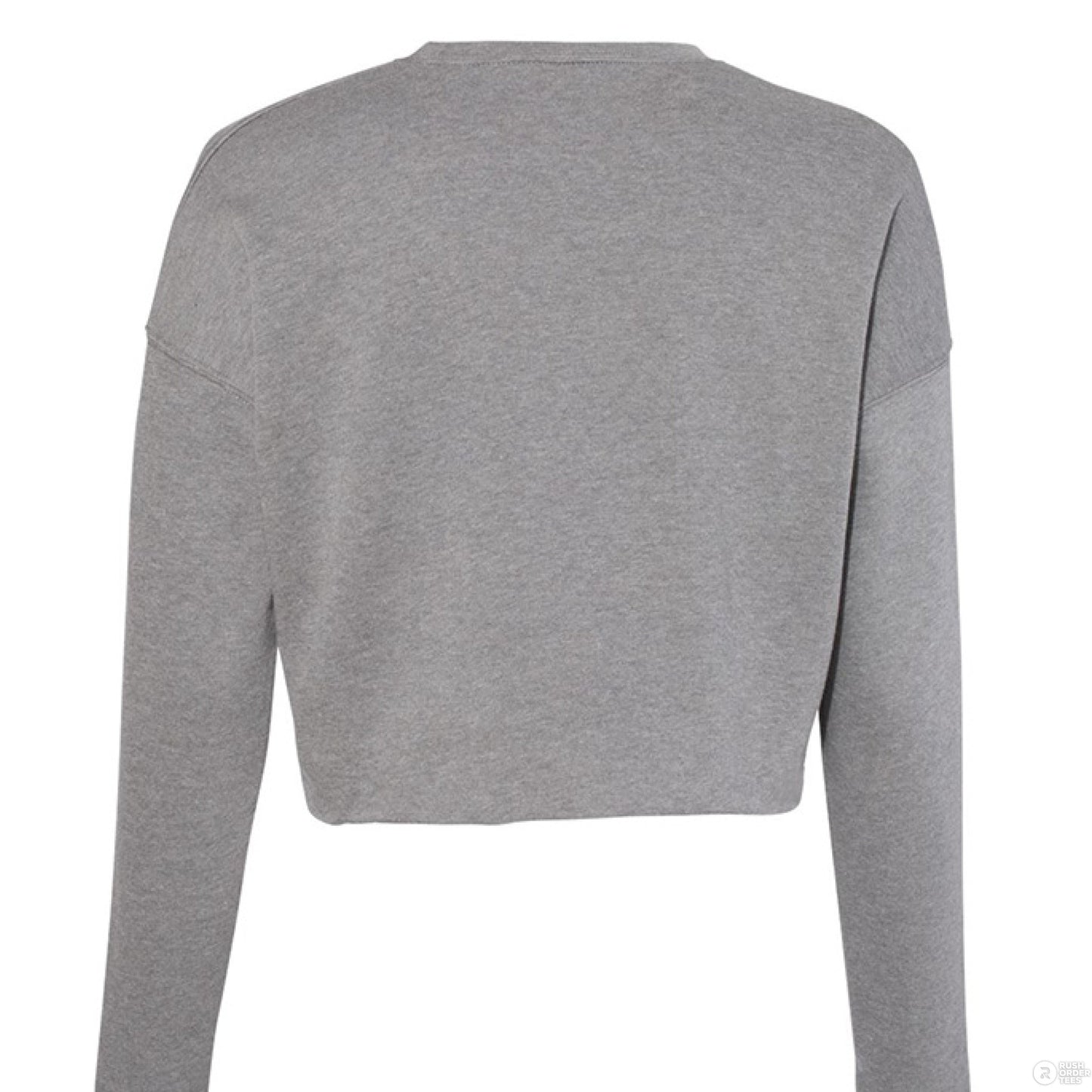 Customizable: Coquette Cherry Cropped Fleece Crew