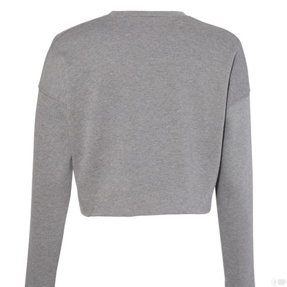 Customizable: Coquette Cherry Cropped Fleece Crew