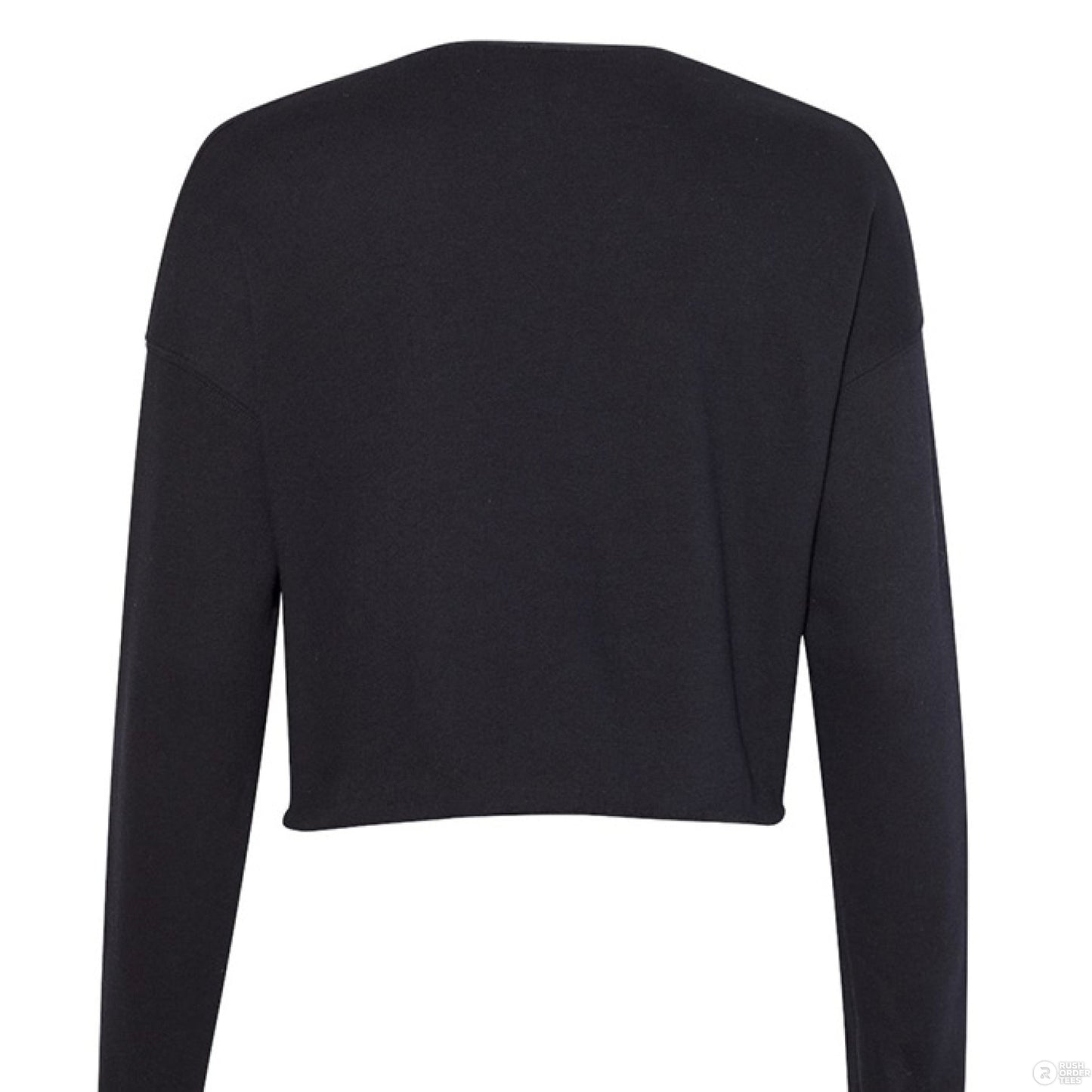 Customizable: Coquette Cherry Cropped Fleece Crew