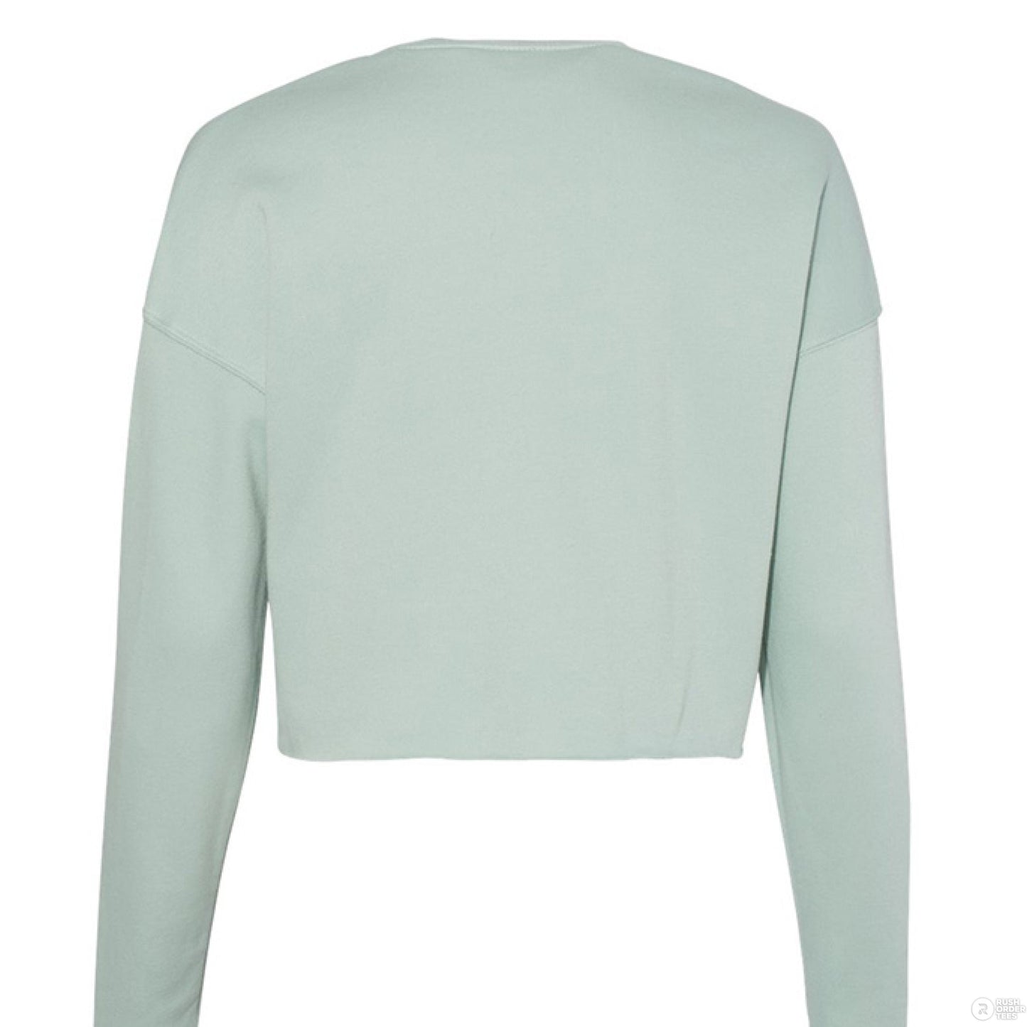 Customizable: Coquette Cherry Cropped Fleece Crew