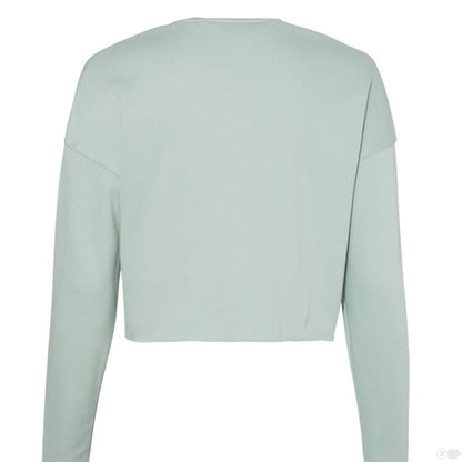 Customizable: Coquette Cherry Cropped Fleece Crew