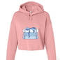 Customizable: Girly Book Club Cropped Fleece Hoodie