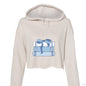 Customizable: Girly Book Club Cropped Fleece Hoodie