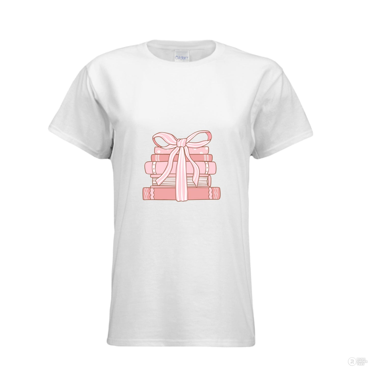 Customizable: Pink Coquette Book Club Tee