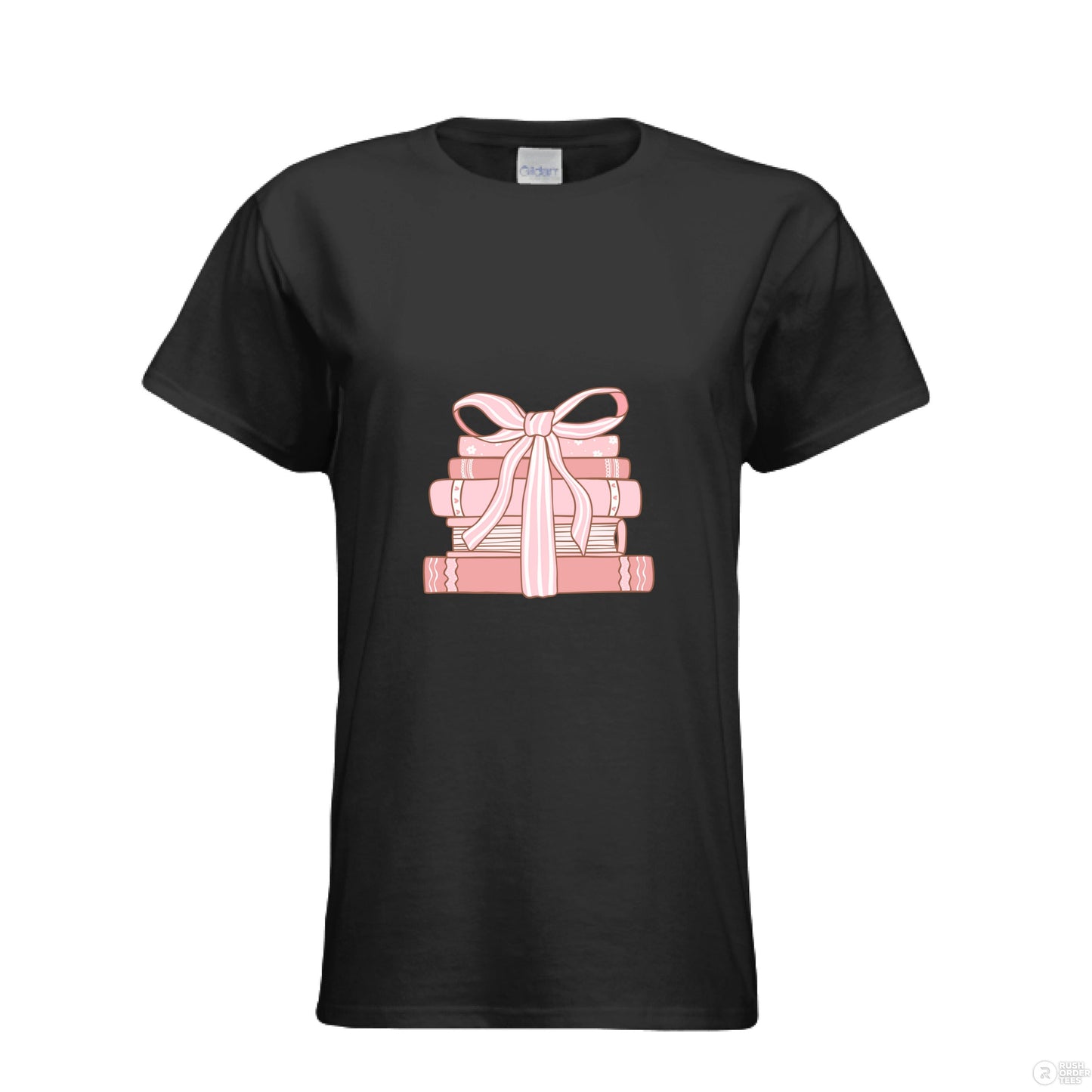 Customizable: Pink Coquette Book Club Tee