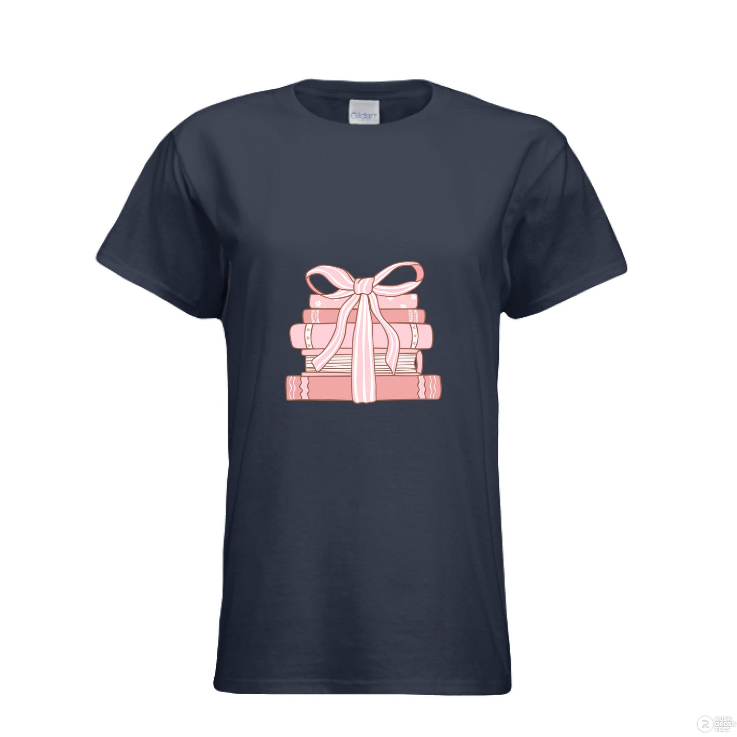 Customizable: Pink Coquette Book Club Tee