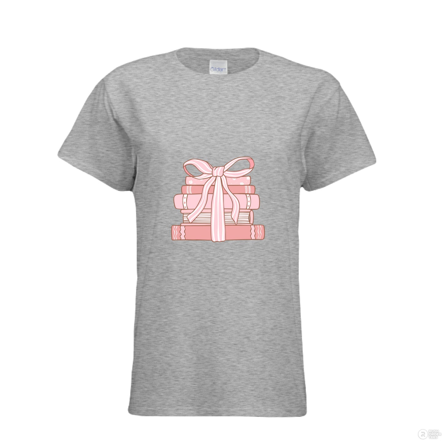 Customizable: Pink Coquette Book Club Tee