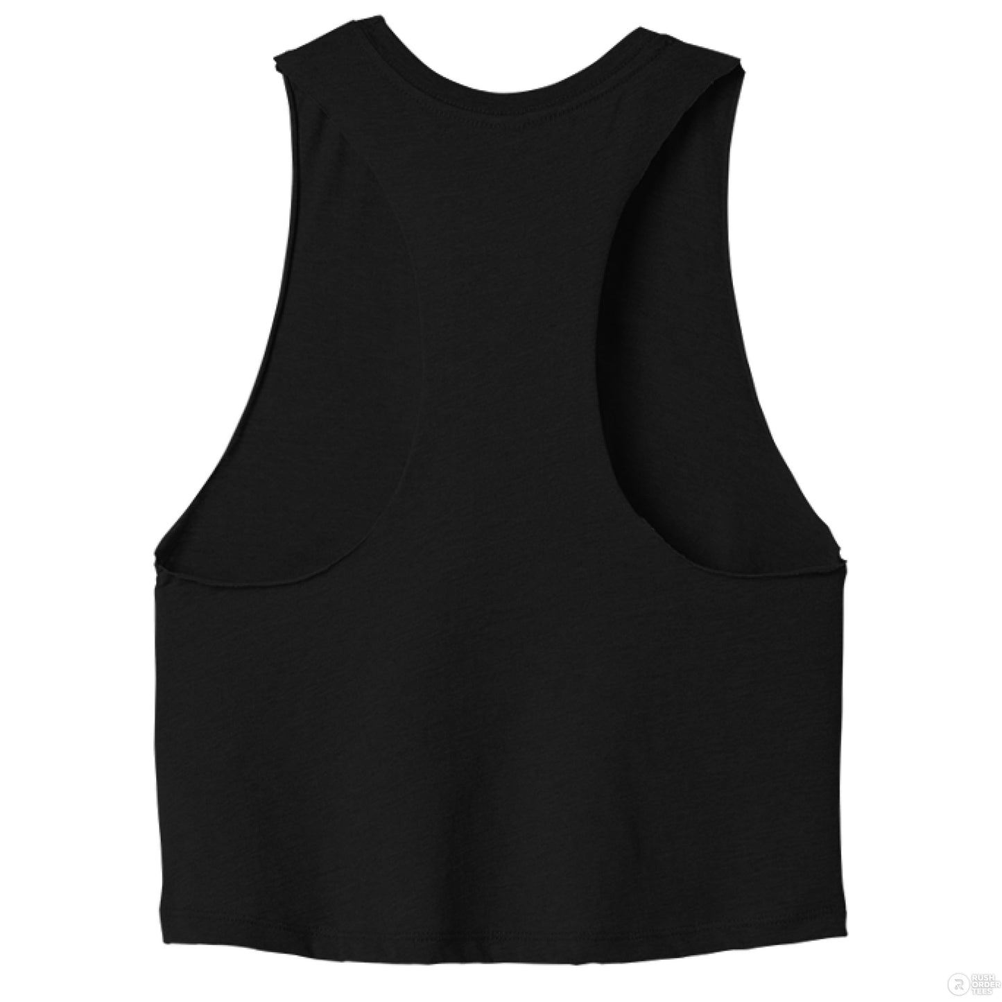 Customizable: Floral Perfume Vibes Racerback Cropped Tank