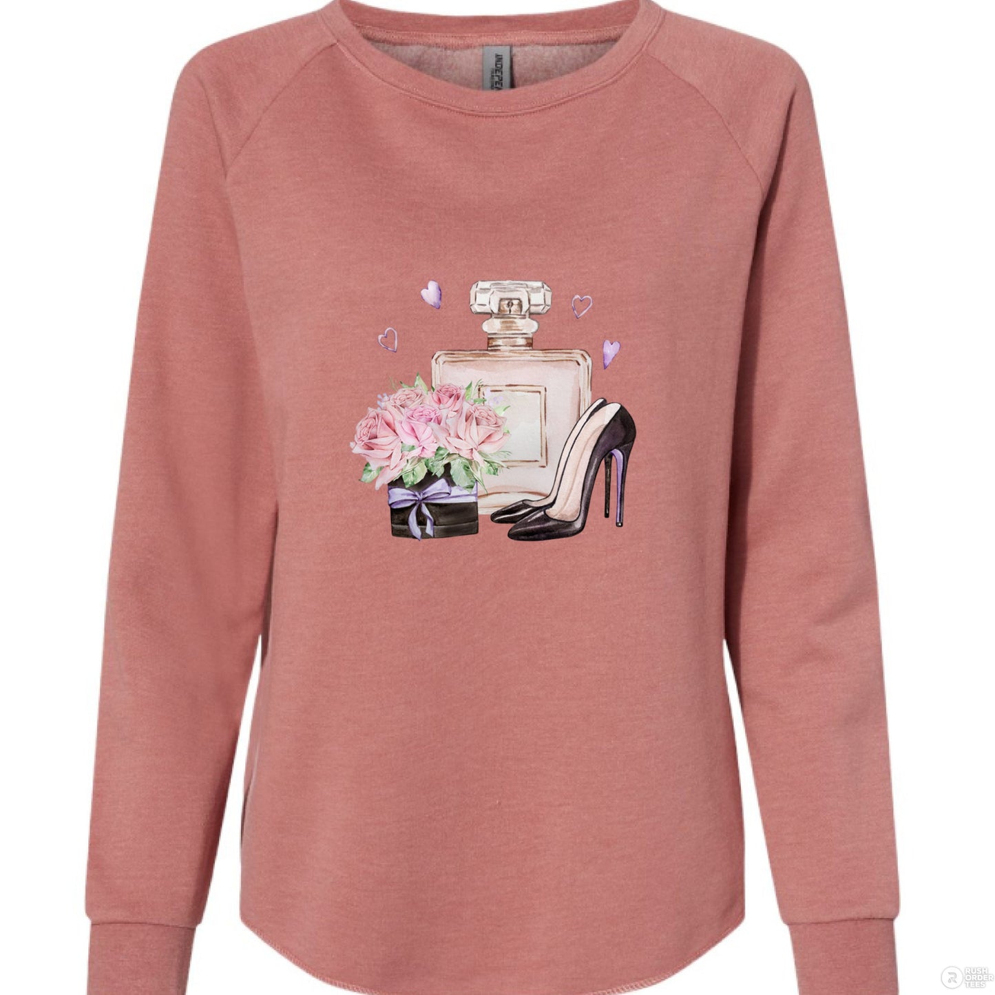 Customizable: Floral Vibes Rich Girl Sweatshirt