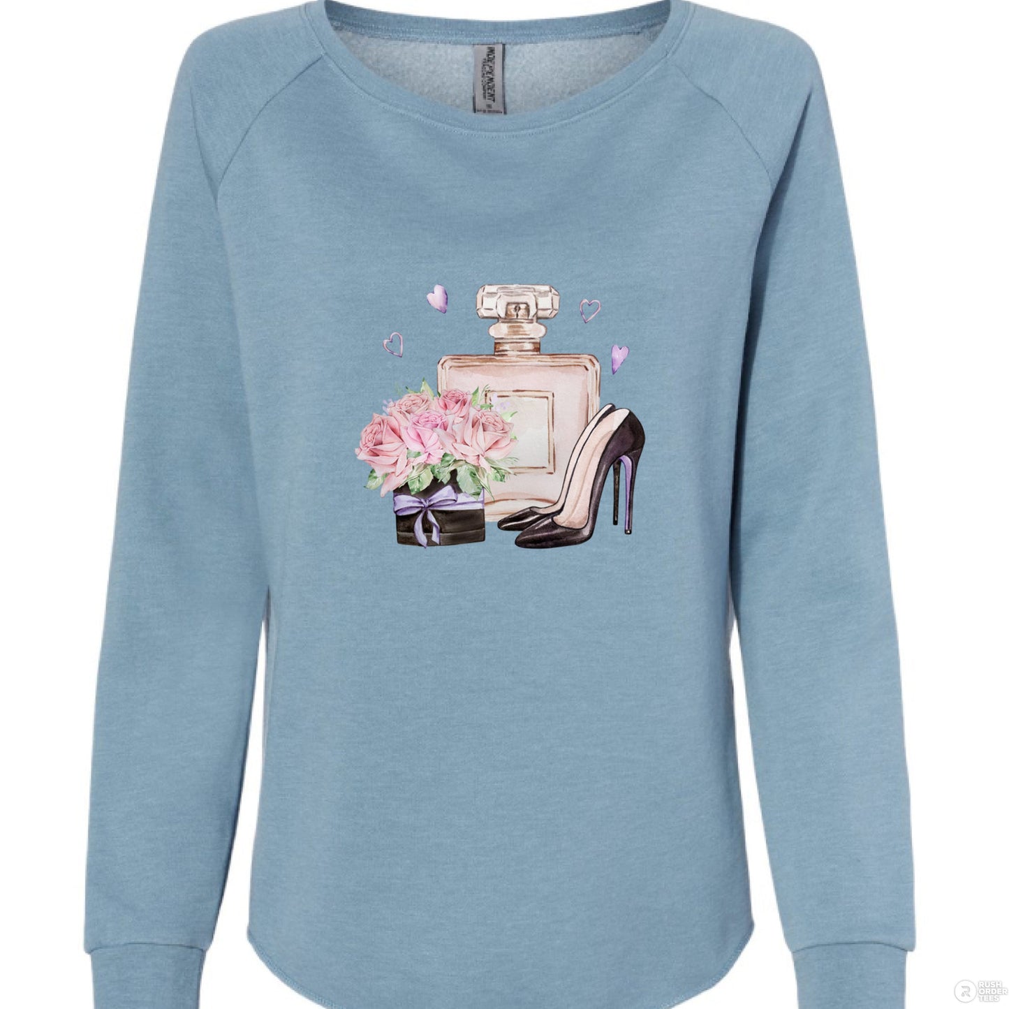 Customizable: Floral Vibes Rich Girl Sweatshirt