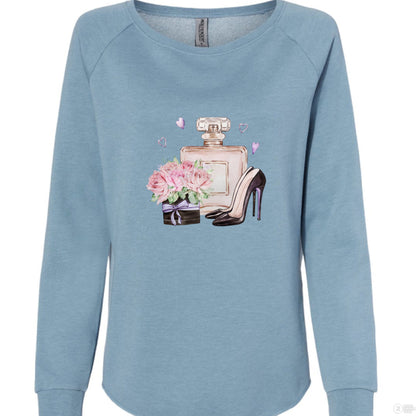Customizable: Floral Vibes Rich Girl Sweatshirt
