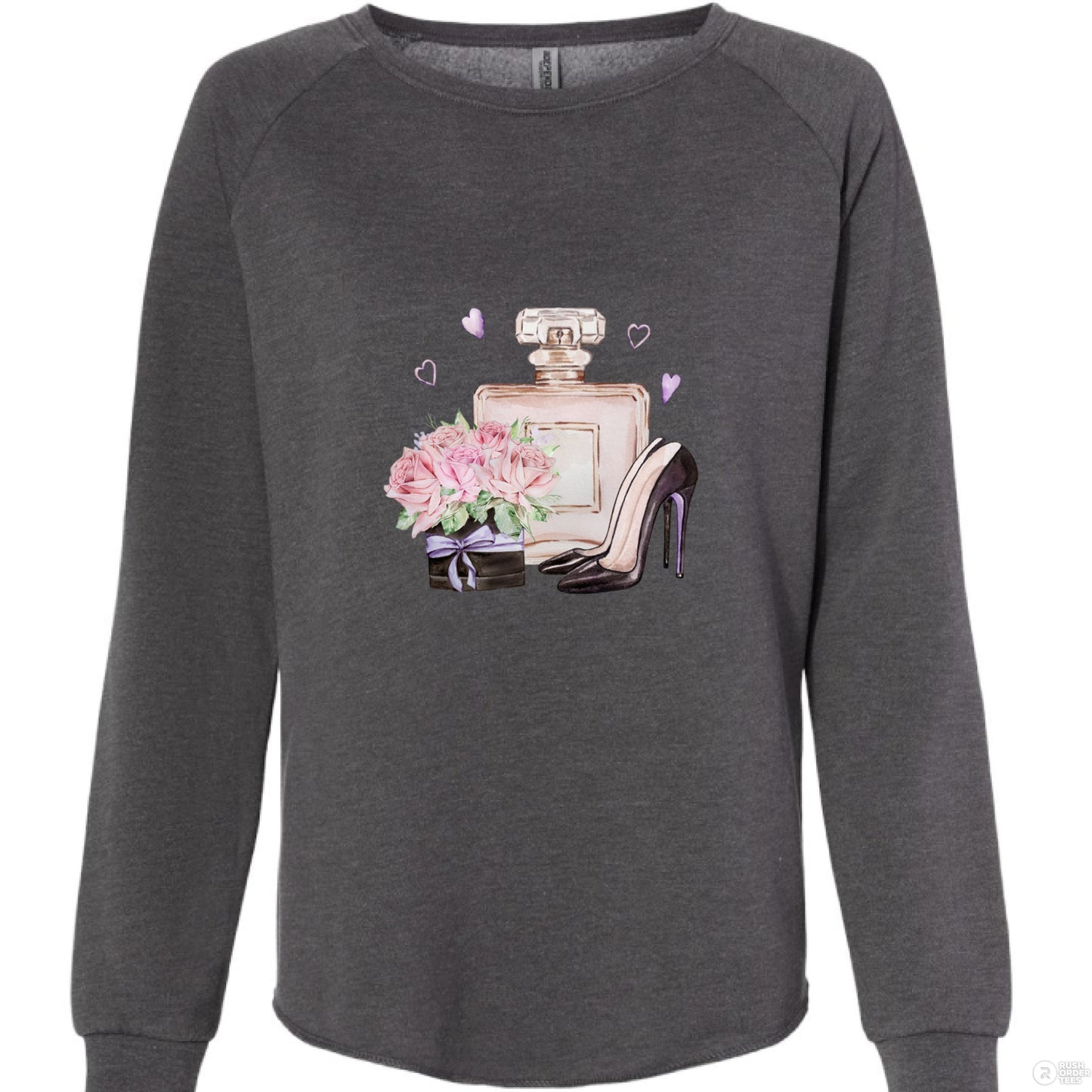 Customizable: Floral Vibes Rich Girl Sweatshirt