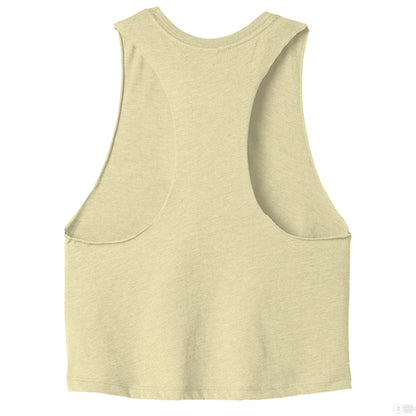 Customizable: Island Vibes 2 Racerback Cropped Tank