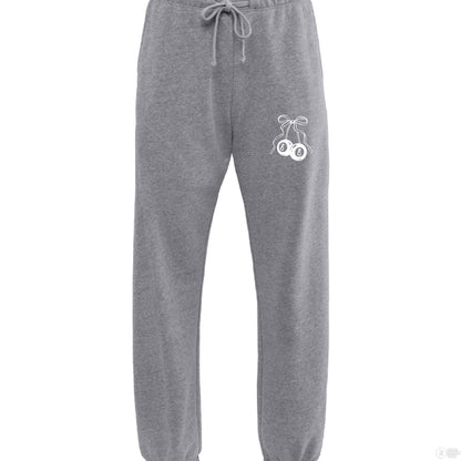 Customizable: Cherry Coquette Lucky Eight Sweatpants