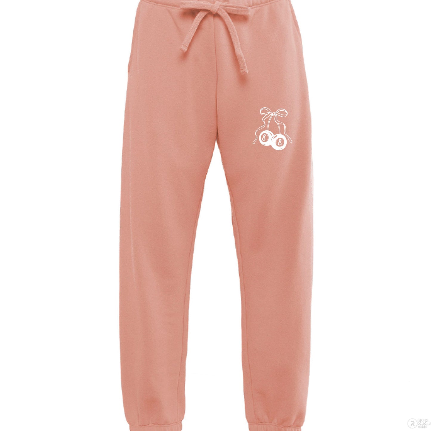 Customizable: Cherry Coquette Lucky Eight Sweatpants