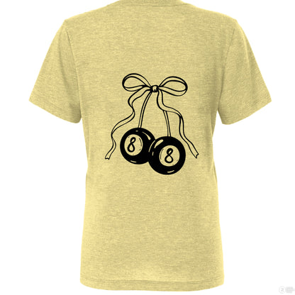 Customizable: Lucky Eight Cherry Tee