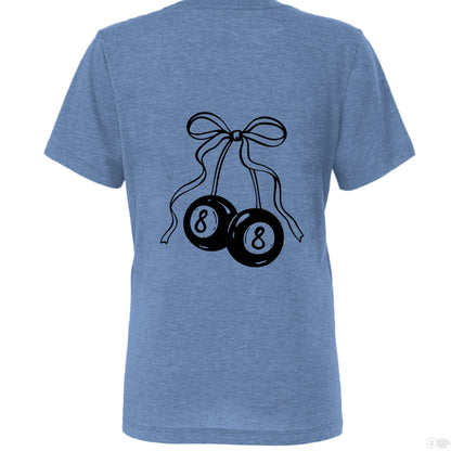 Customizable: Lucky Eight Cherry Tee
