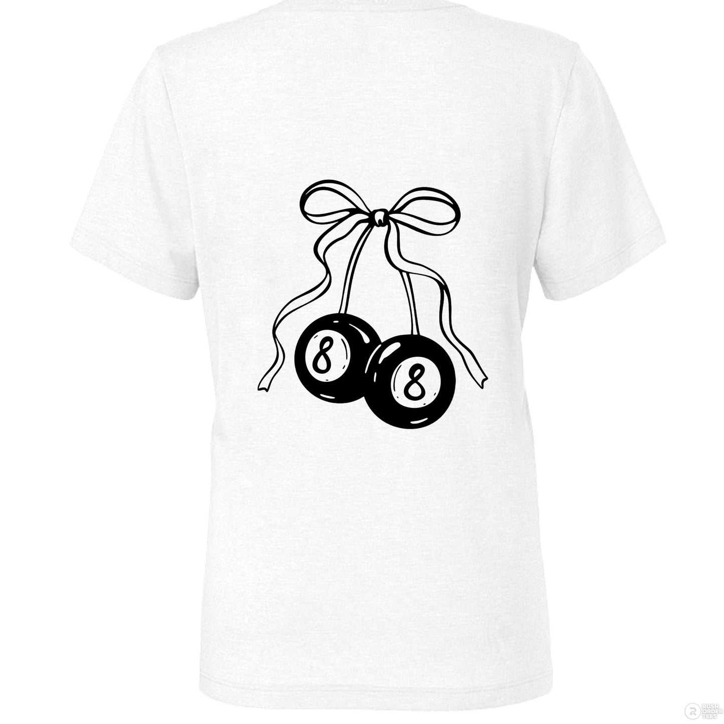 Customizable: Lucky Eight Cherry Tee