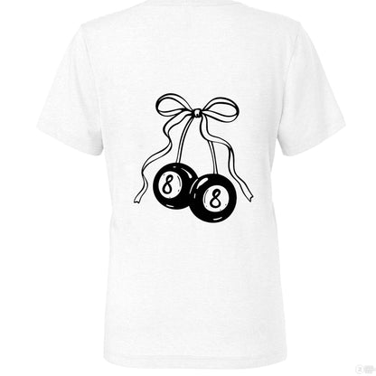 Customizable: Lucky Eight Cherry Tee