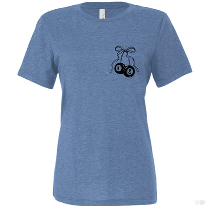 Customizable: Lucky Eight Cherry Tee