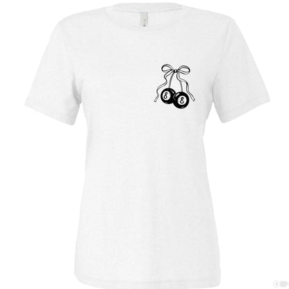 Customizable: Lucky Eight Cherry Tee