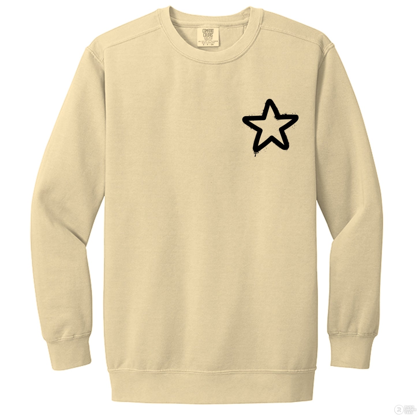 Customizable: Graffiti Stars Crewneck Sweatshirt