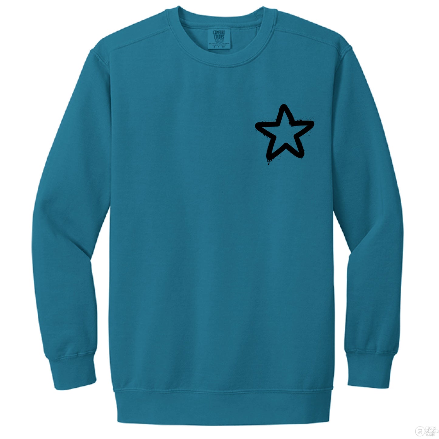 Customizable: Graffiti Stars Crewneck Sweatshirt