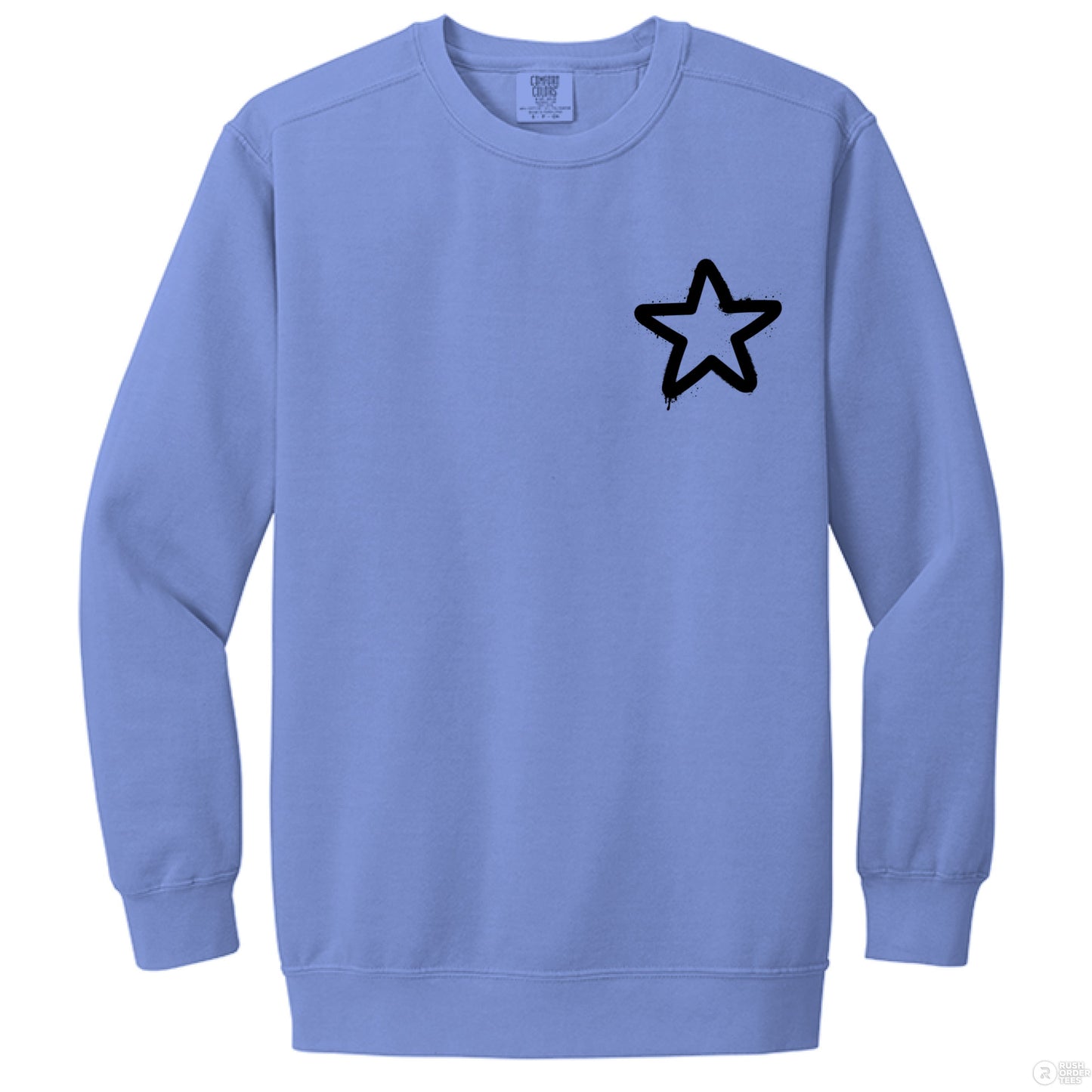 Customizable: Graffiti Stars Crewneck Sweatshirt