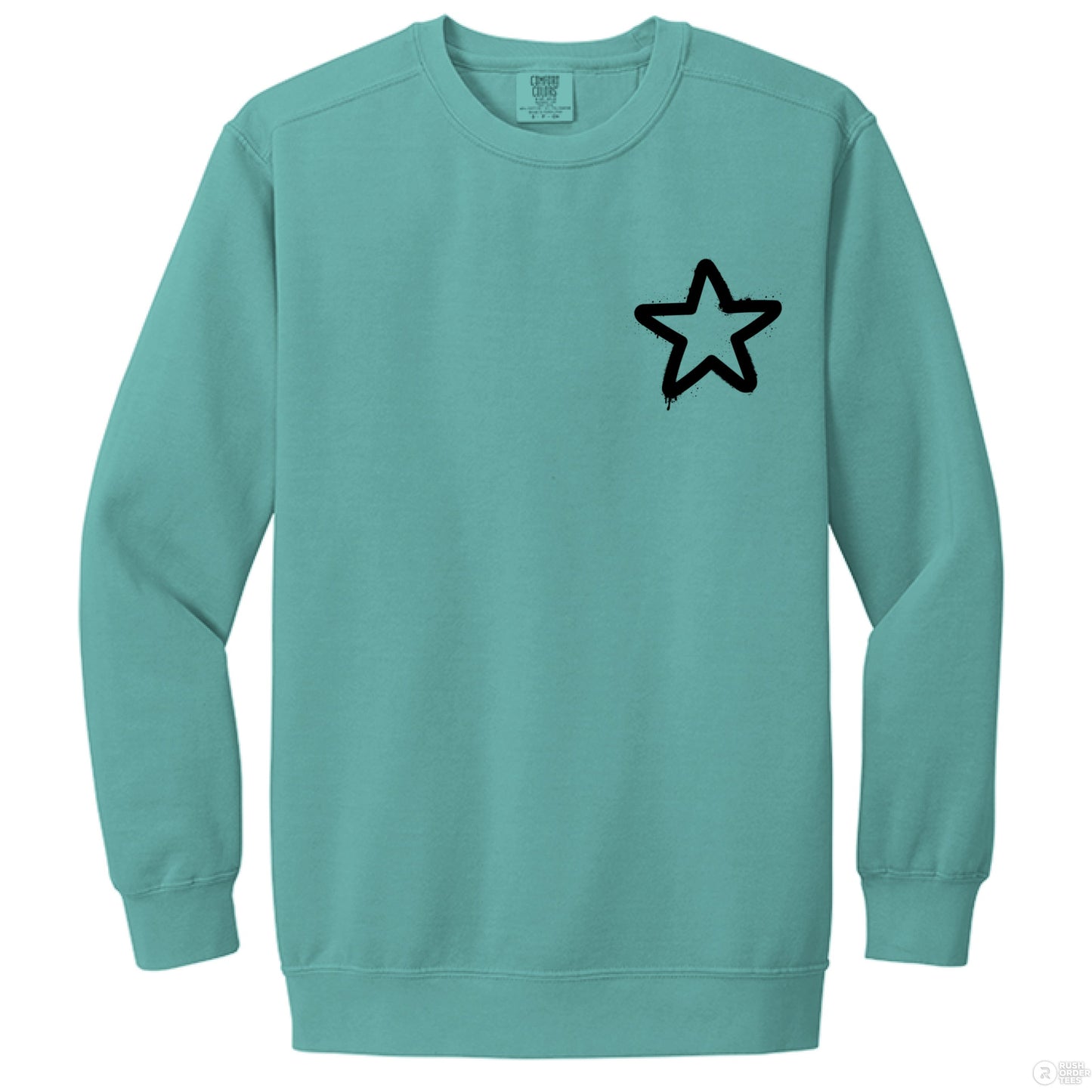 Customizable: Graffiti Stars Crewneck Sweatshirt