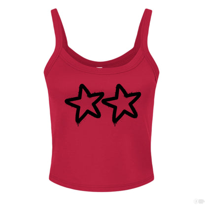 Customizable: Two Star Graffiti tank