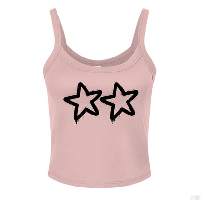 Customizable: Two Star Graffiti tank