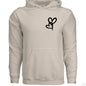 Customizable: Interlocking Graffiti Heart Heavy Blend Hoodie