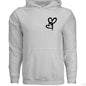 Customizable: Interlocking Graffiti Heart Heavy Blend Hoodie
