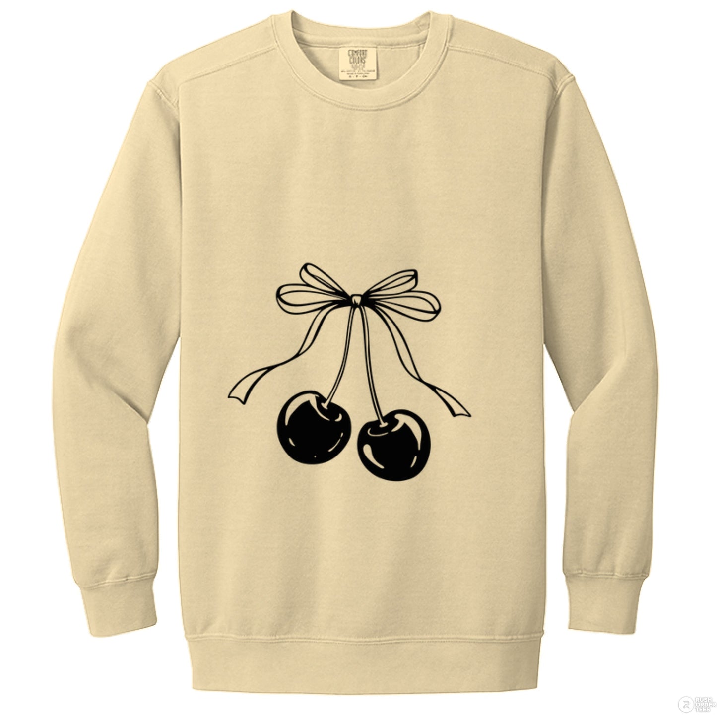Customizable: Coquette Cherry Crewneck Sweatshirt