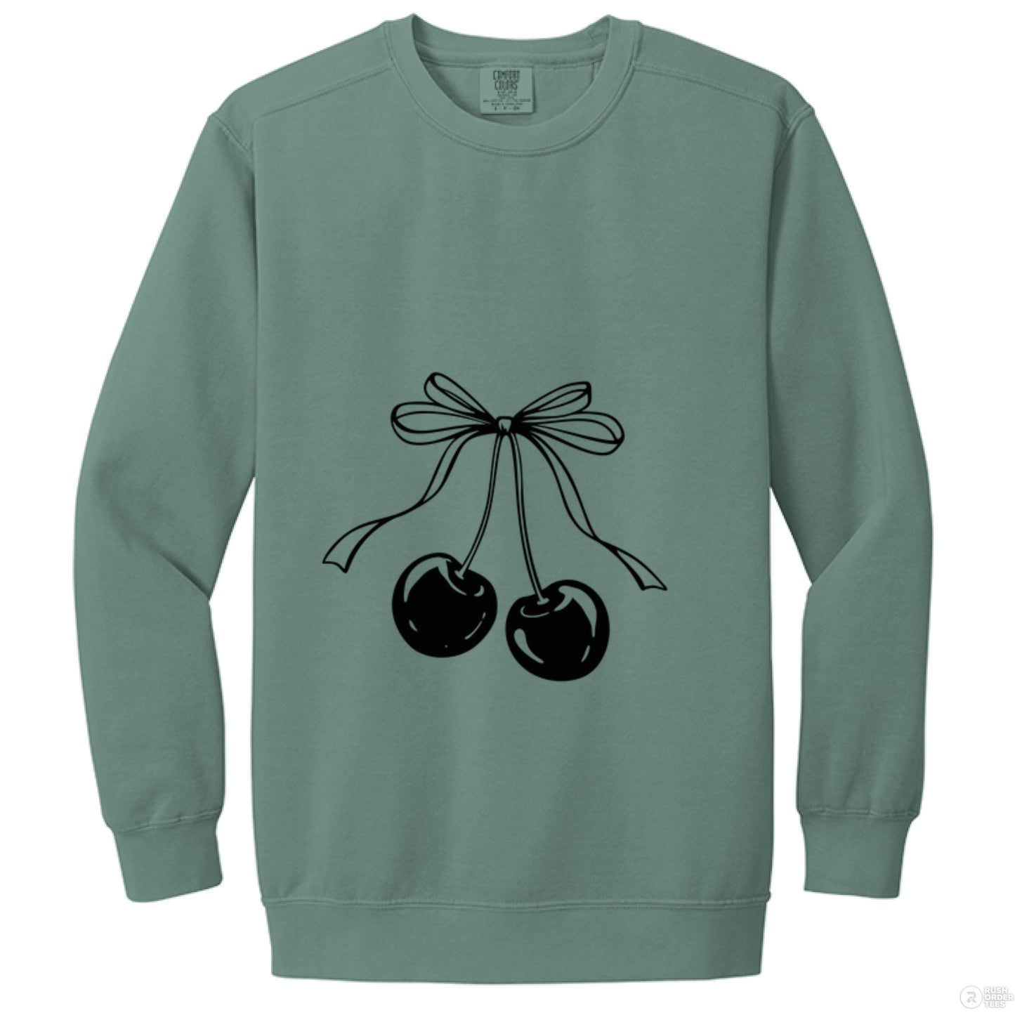 Customizable: Coquette Cherry Crewneck Sweatshirt