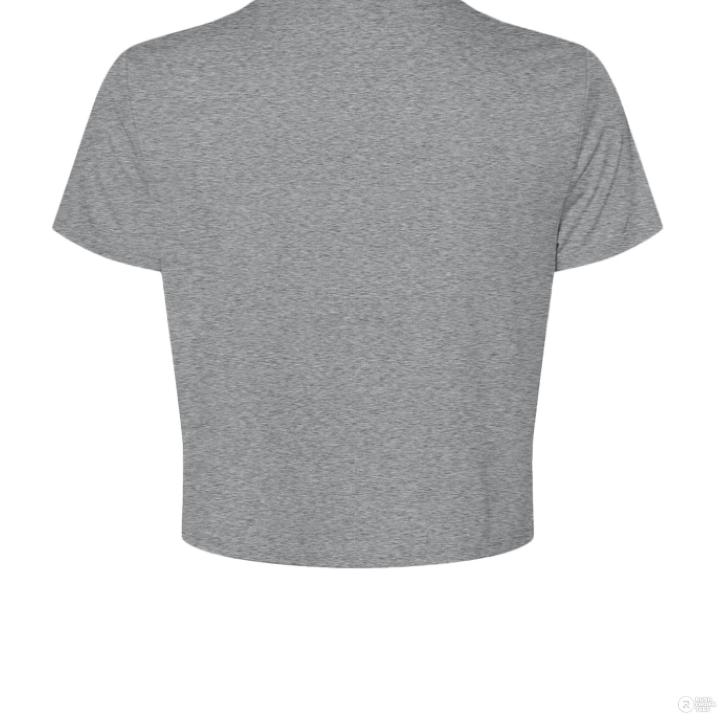 Customizable: Green Coquette Bow Flowy Cropped T-Shirt