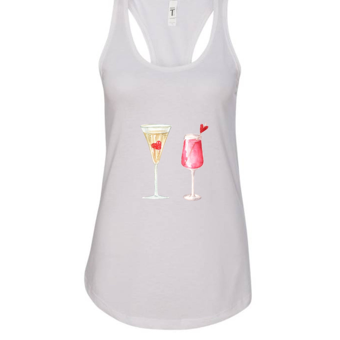 Customizable: Celebratory Drinks Racerback Tank