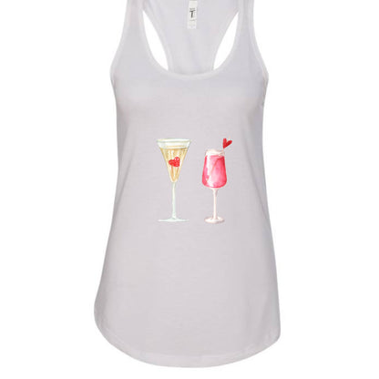 Customizable: Celebratory Drinks Racerback Tank