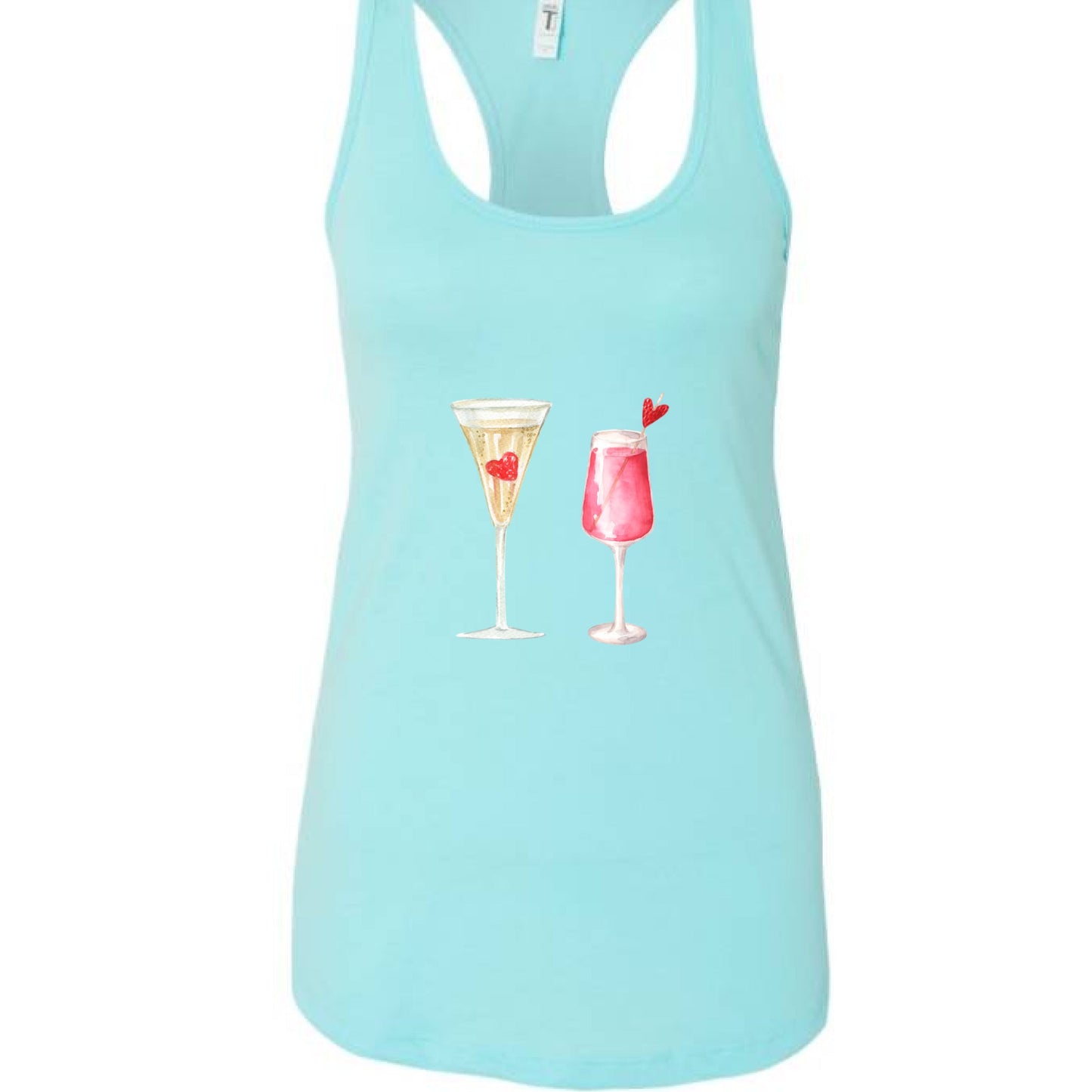 Customizable: Celebratory Drinks Racerback Tank