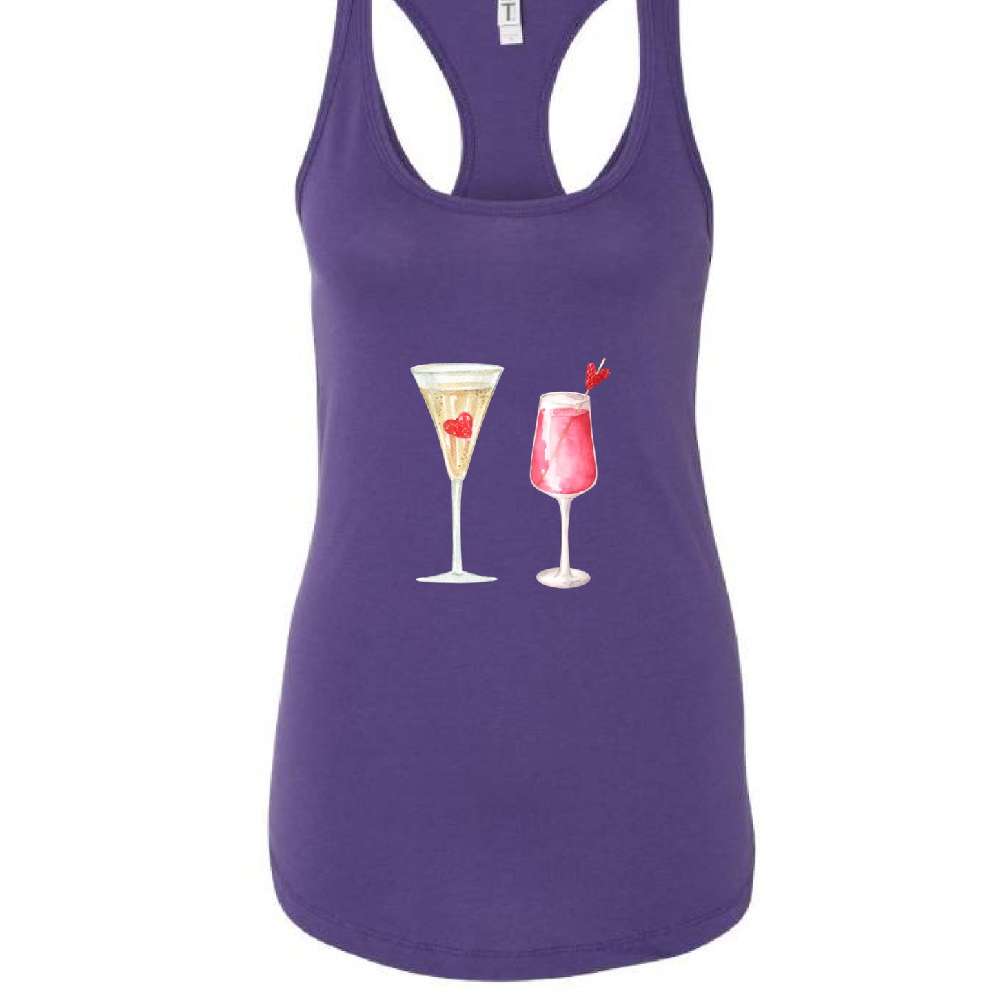 Customizable: Celebratory Drinks Racerback Tank