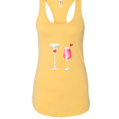Customizable: Celebratory Drinks Racerback Tank