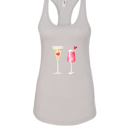 Customizable: Celebratory Drinks Racerback Tank